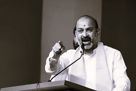 Bandi Sanjay warns T’gana leaders against links with Maoists