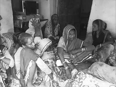 జార్ఖండ్ లో నీటి ట్యాంక్ కూలి విషాదం