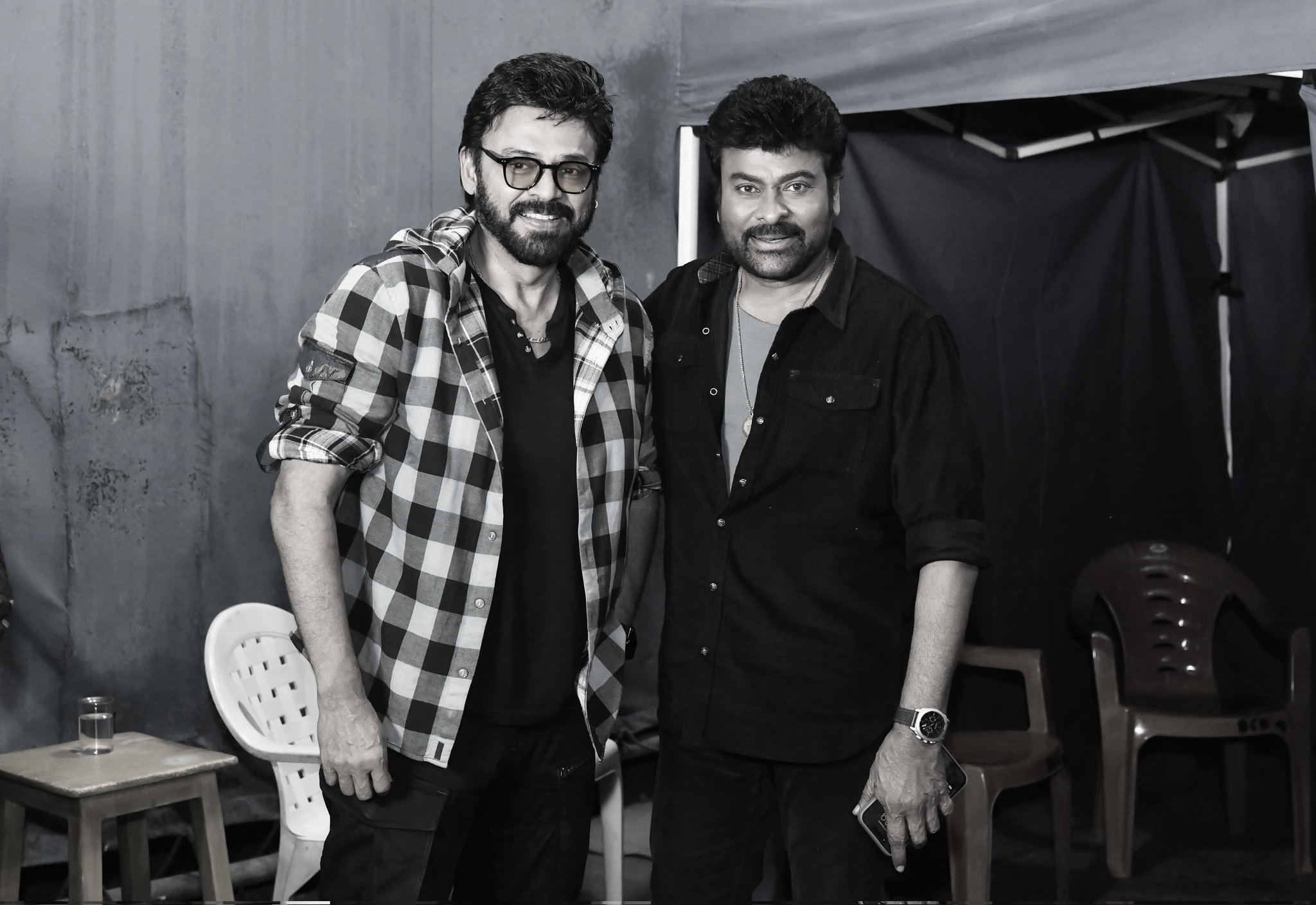 Chiranjeevi announces Venkatesh's extended cameo in Mana Shankara Vara Prasad Garu
