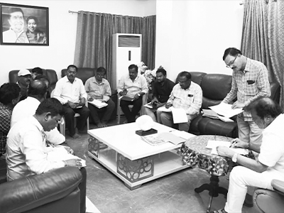Minister Damodar reviews development works in Andole constituency