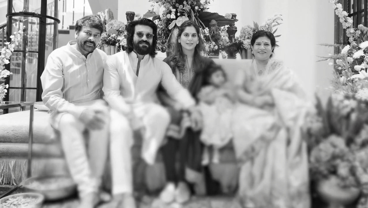 Ram Charan, Upasana Konidela announce second child at Diwali Seemantham