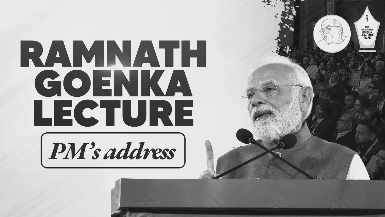 Colonial-era thinking must end by 2035, Modi says at Goenka memorial lecture