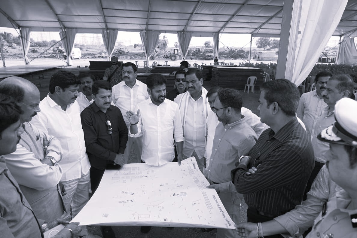 CM Revanth reviews ‘Telangana Rising Global Summit’ arrangements