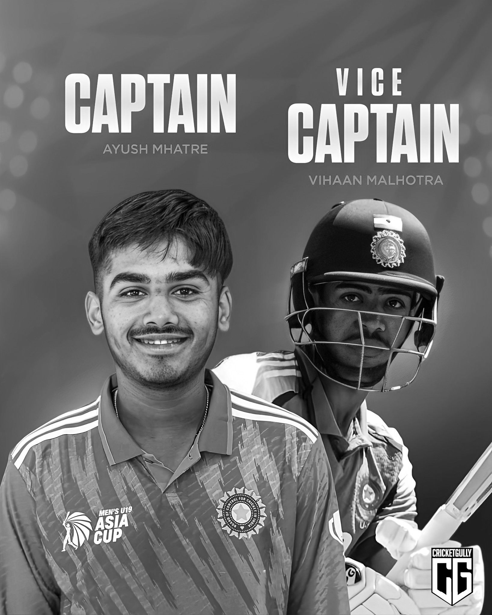 Ayush Mhatre appointed captain of India U19 squad for Asia Cup