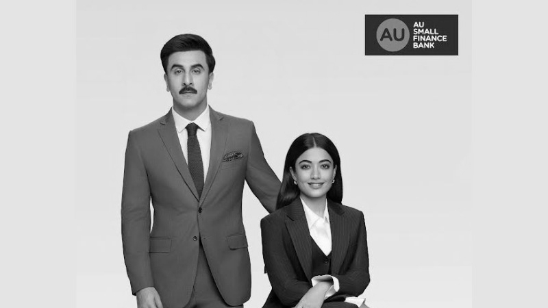 AU SFB brings Ranbir, Rashmika on board as brand faces