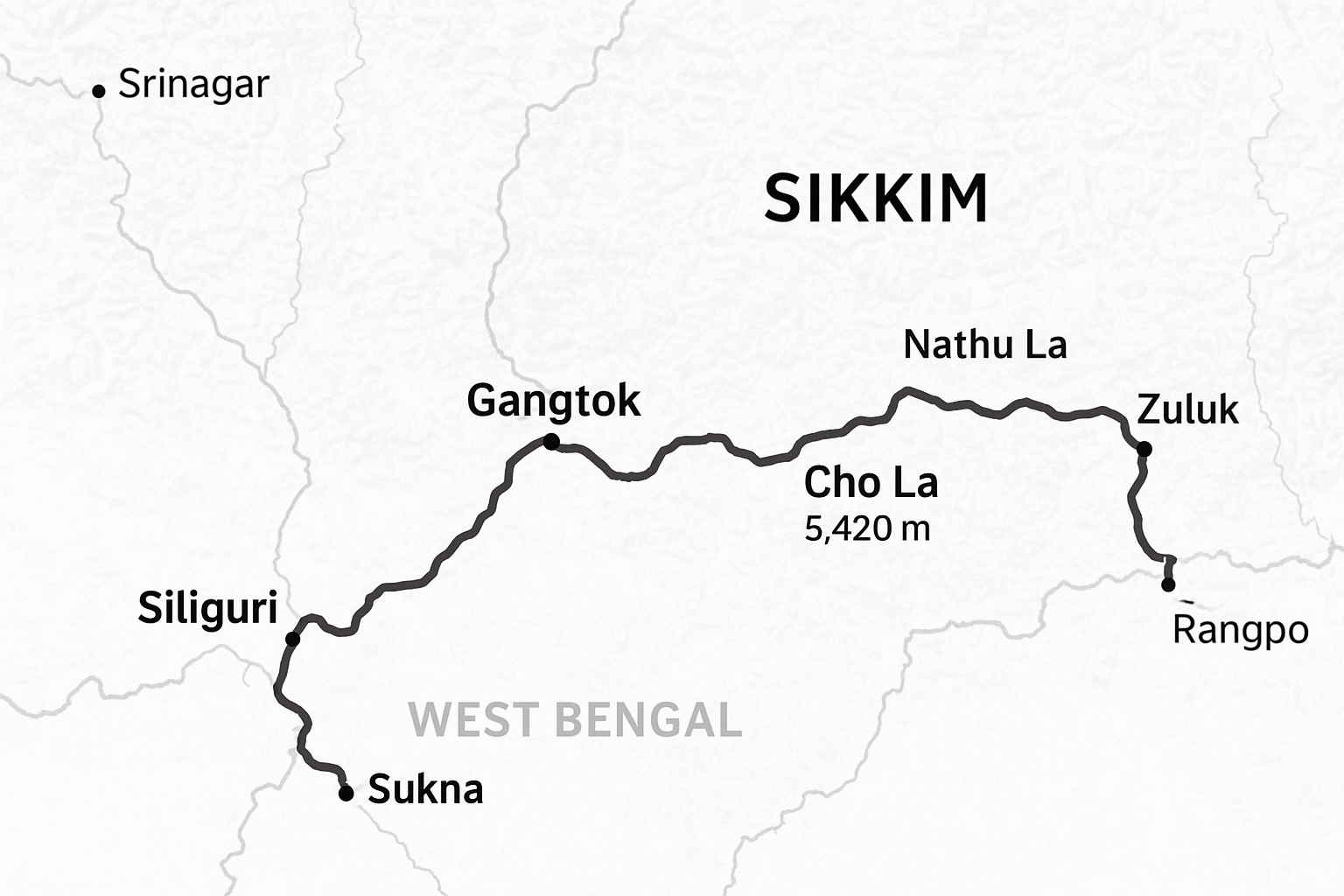 Sikkim to Host First-Ever High-Altitude Supercar Rally