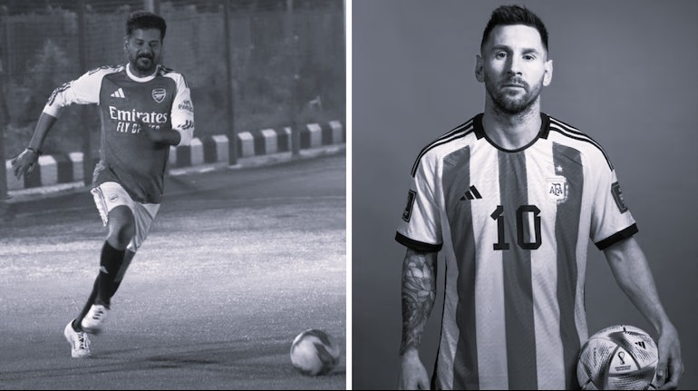 CM to play football with Messi in Hyderabad today