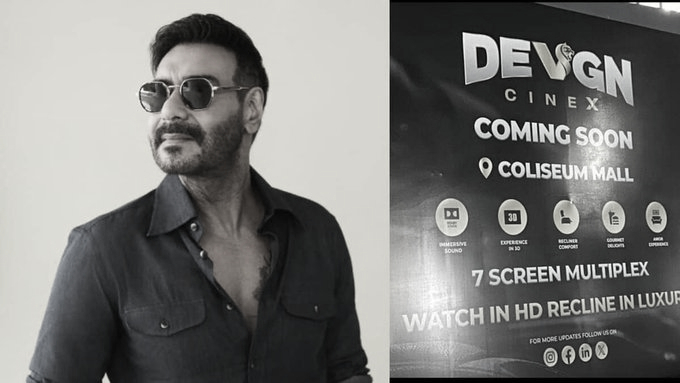 Ajay Devgn’s Devgn CineX to launch 7-screen luxury multiplex in Hyderabad