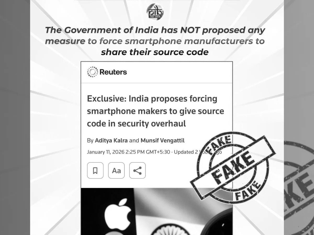 India calls Reuters report on smartphone source code access ‘fake’