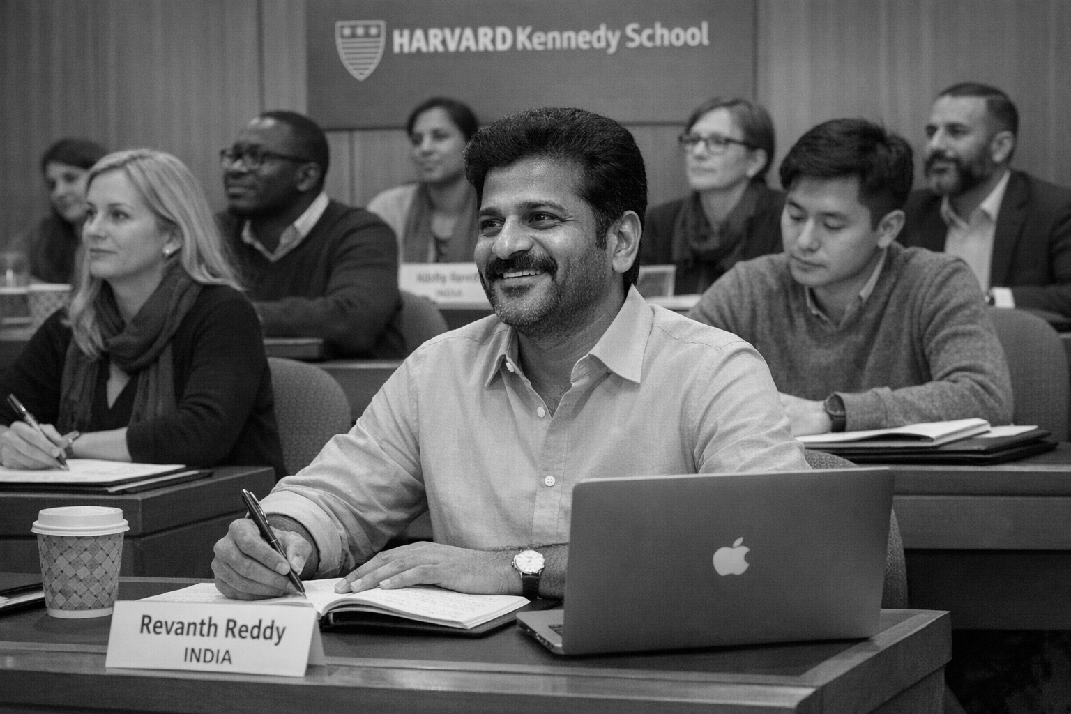 Gumpu Mestri Goes to Cambridge. Revanth Bhai. Harvard MBA!