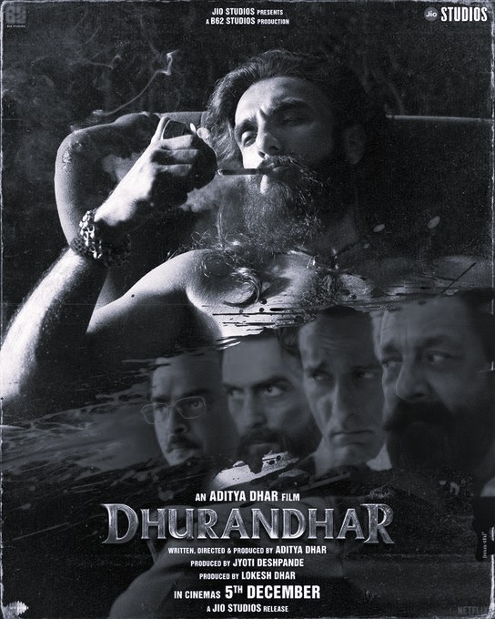 Dhurandhar nears ₹900 crore mark at Indian box office