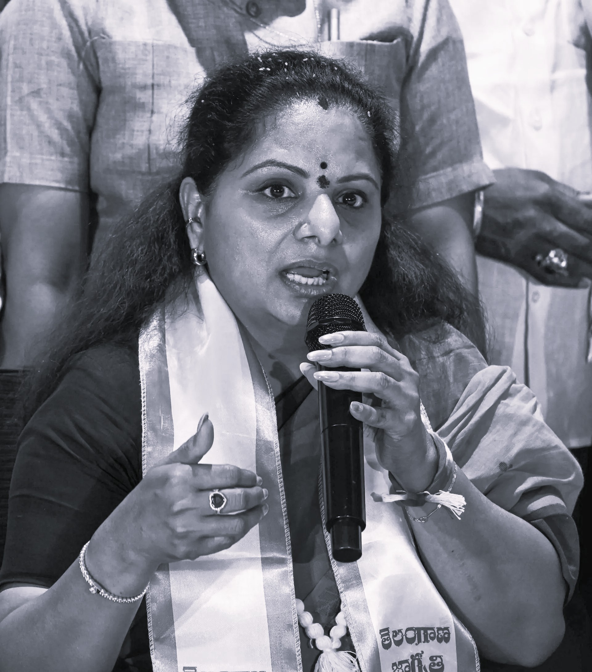 Kavitha Alleges Cover-Up in Singareni Contracts, Slams BRS and Congress