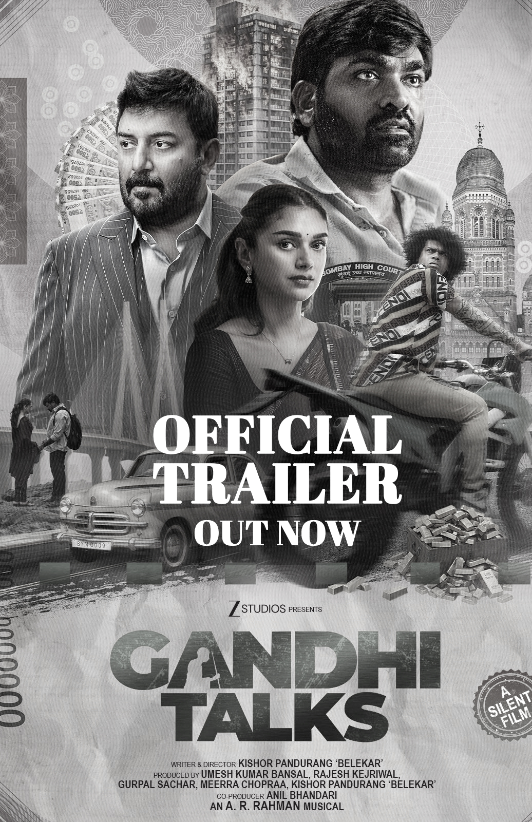 Gandhi Talks Trailer Signals Bold Revival of India’s Silent Cinema