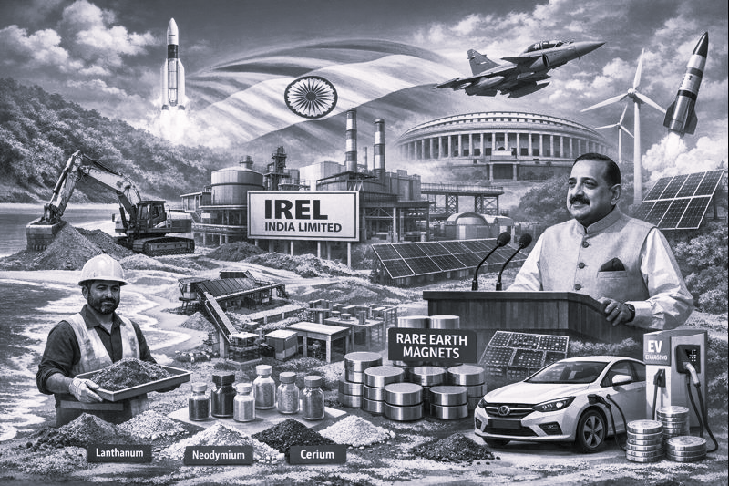 India Strengthens Rare Earth Strategy to Support Clean Tech and Defence