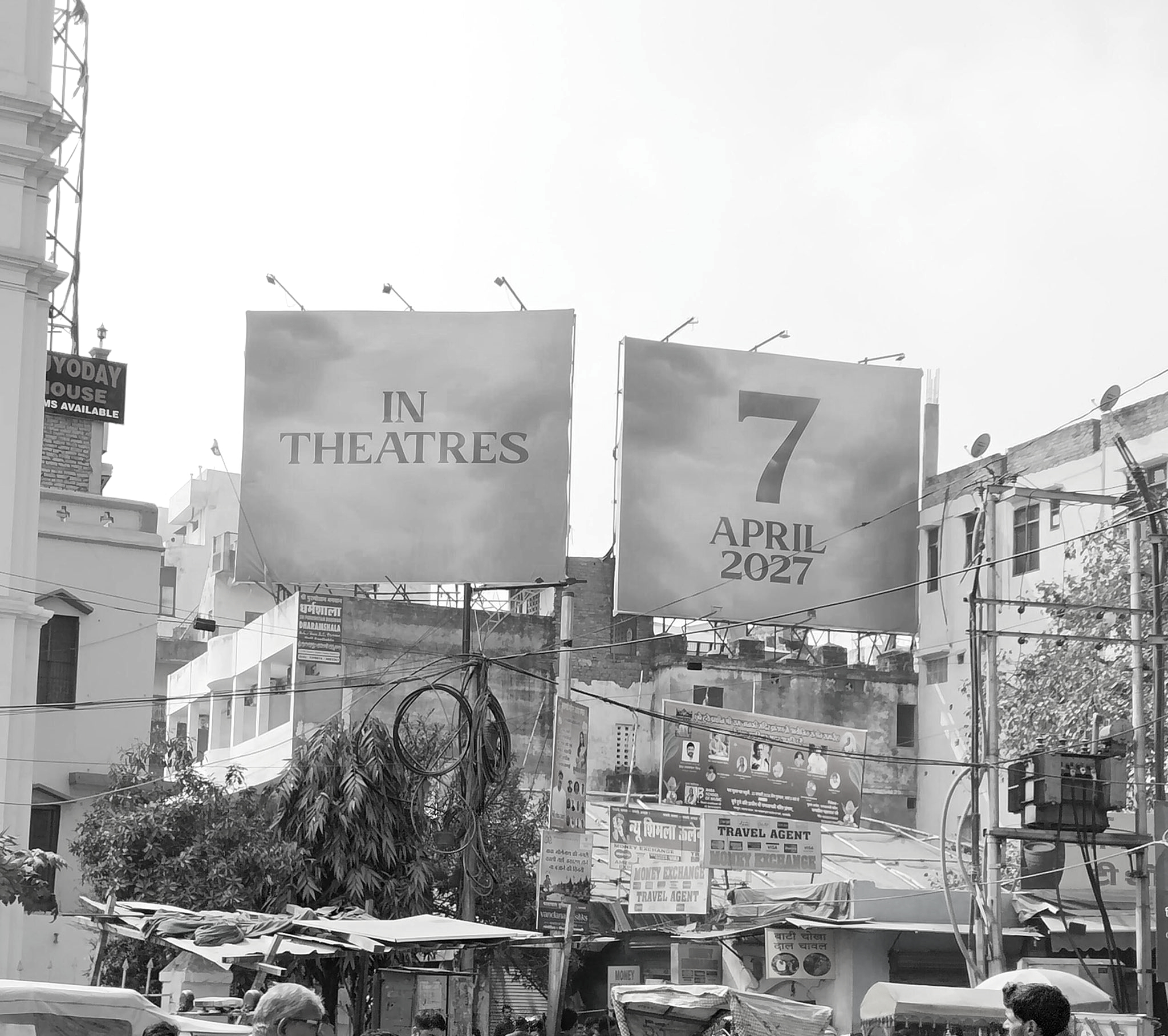 Varanasi Billboards Spark Speculation Over Rajamouli–Mahesh Babu Film Release