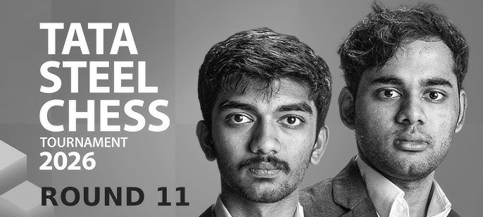 Tata Steel Masters heats up as round 11 begins with title race wide open