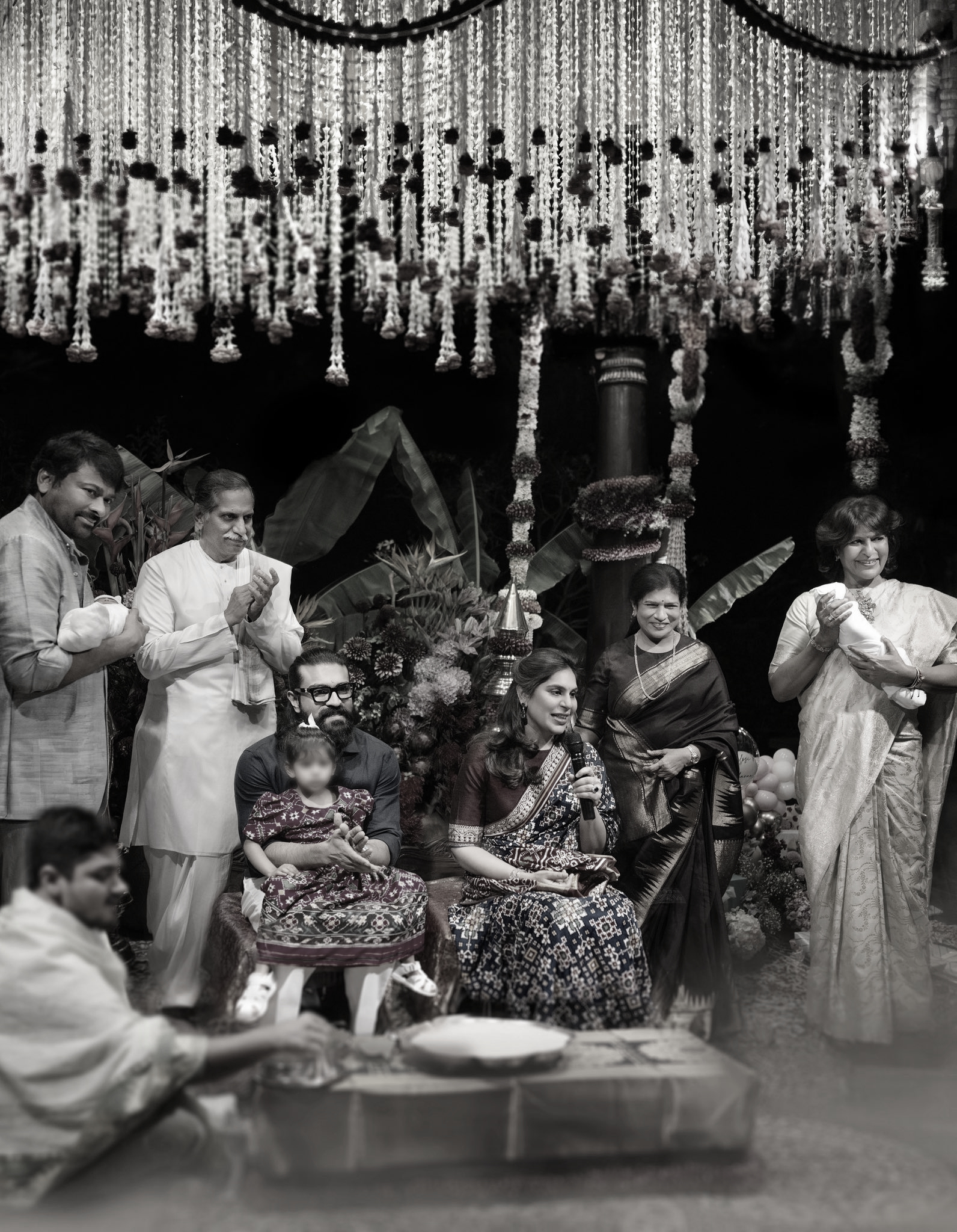 Ram Charan names newborn twins Shivram and Anveera Devi at traditional ceremony