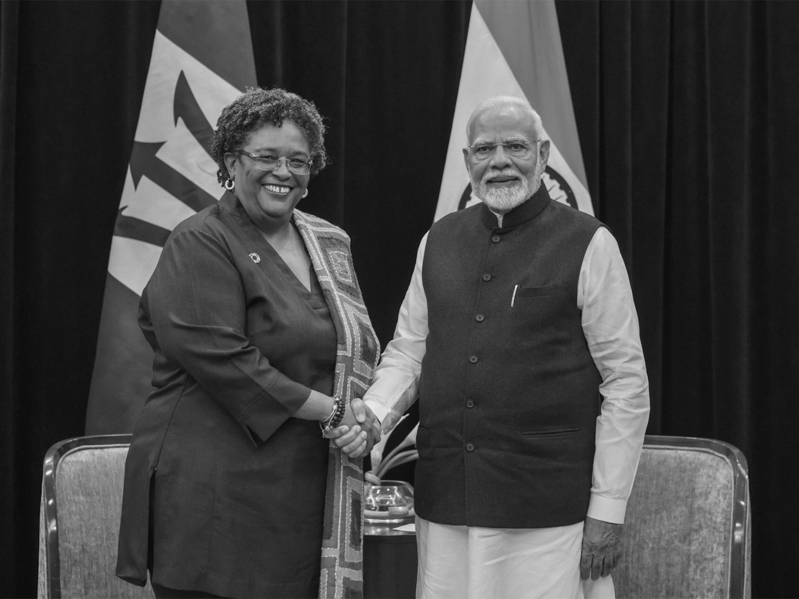 Barbados PM Mottley scores historic third-term sweep, Modi extends warm congratulations