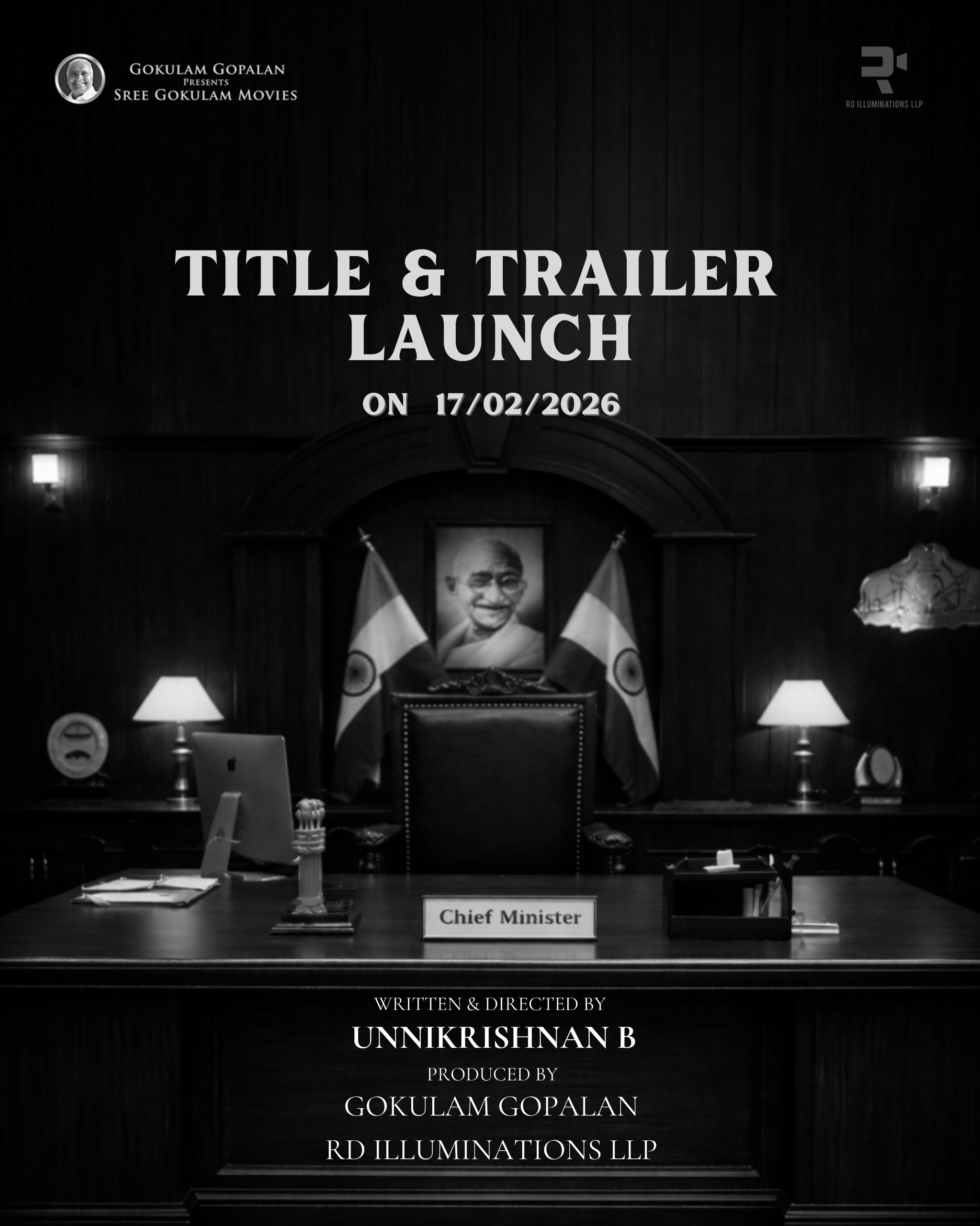 Nivin Pauly unveils lavish poster for upcoming political thriller