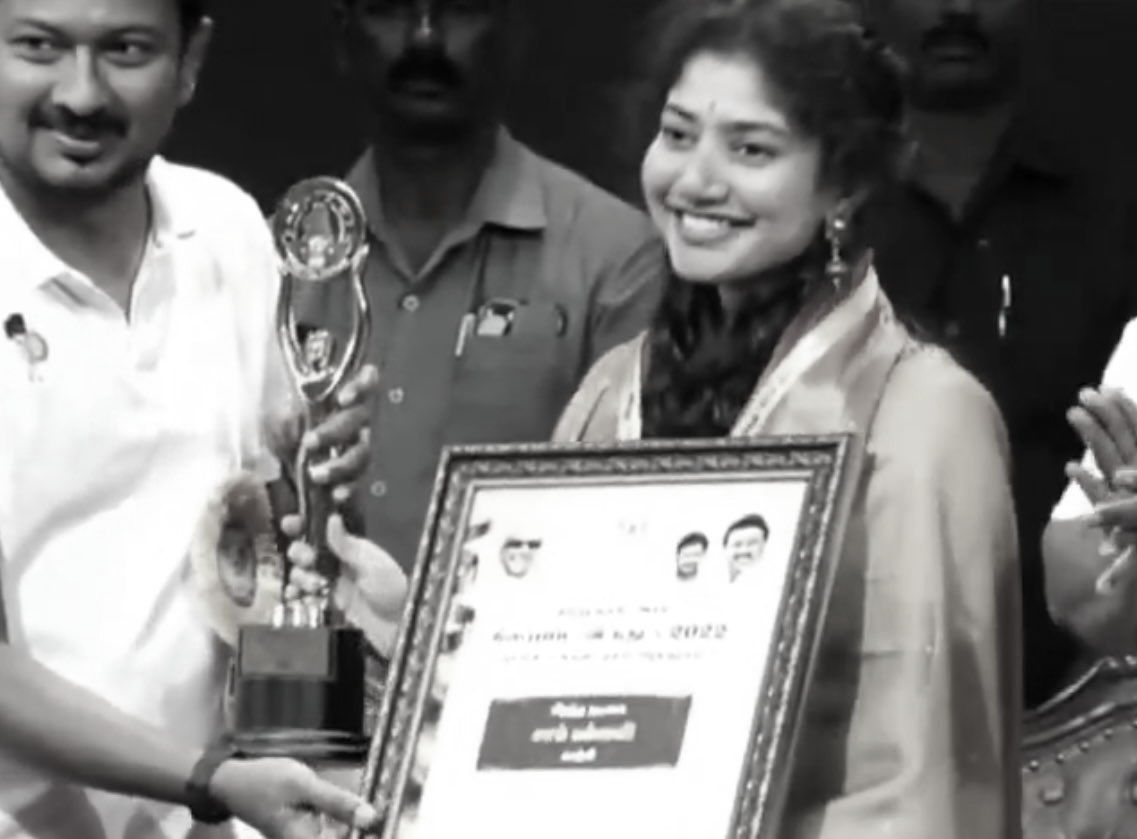 Sai Pallavi wins Tamil Nadu State film award for Gargi