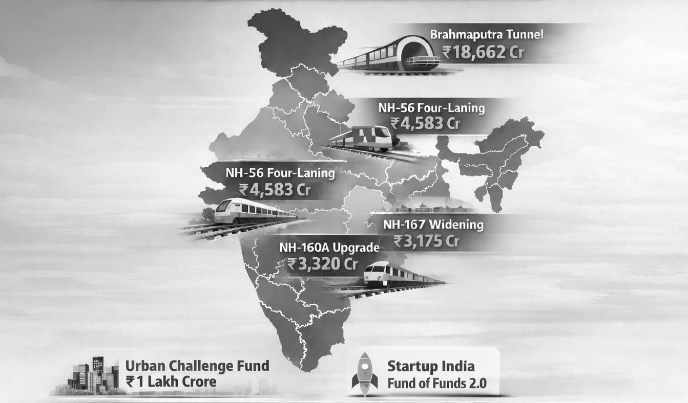 Final South Block Cabinet Meet Clears ₹1.5 Lakh Crore Mega Projects