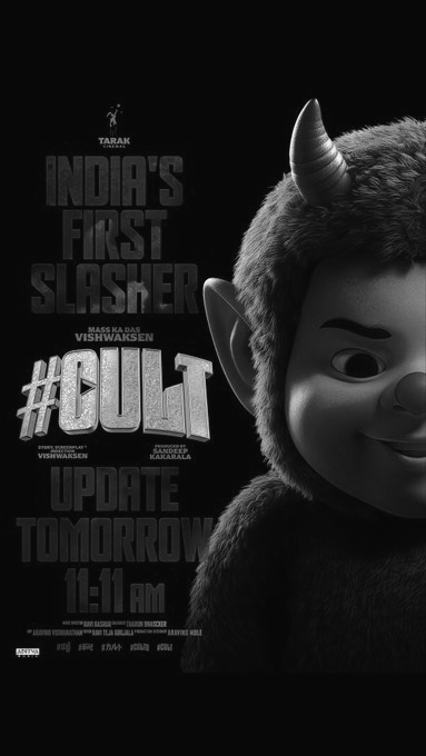 “Not a toy. Not a joke. Not for kids.” Vishwak Sen sets stage for bold horror with ‘Cult’