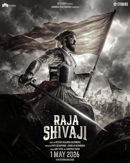 Riteish Deshmukh unveils first look of directorial debut Raja Shivaji