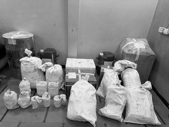 MP’s largest narcotics bust: CBN seizes nearly 52 kg meth, 260 kg chemicals and equipment