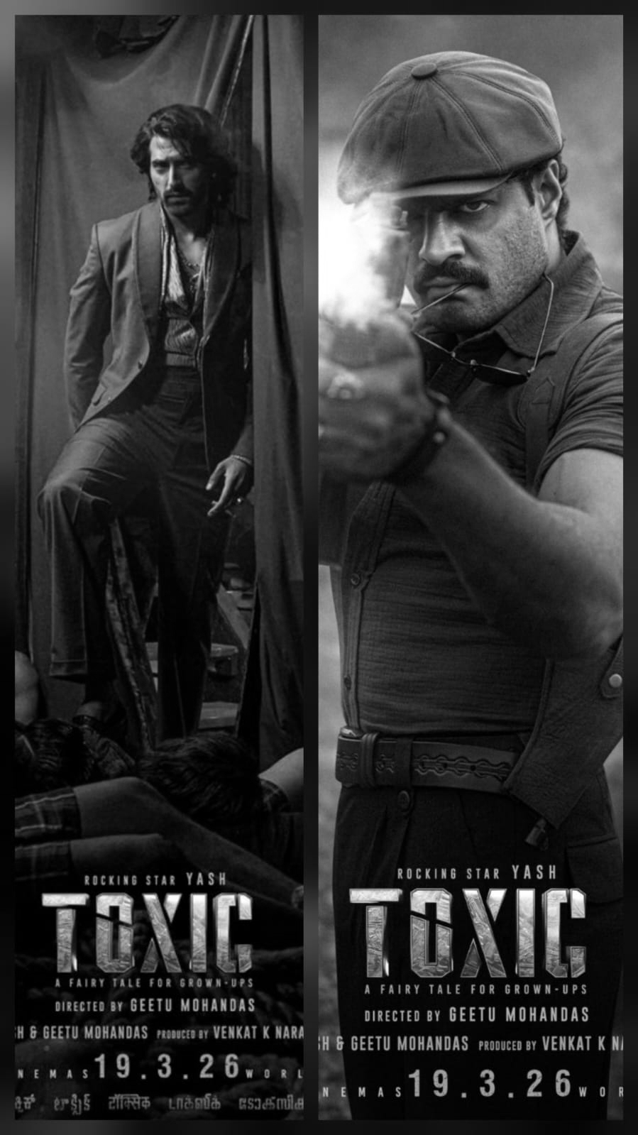 Yash reveals clean shave look as Sudev Nair and Akshay Oberoi join Toxic