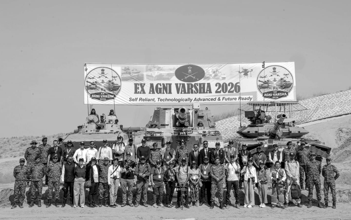 Pokhran Desert Witnesses High-Intensity Army and Air Force Exercises