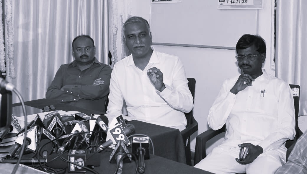 Revanth Reddy Government Has Derailed the Revenue System: Harish Rao’s Sharp Criticism