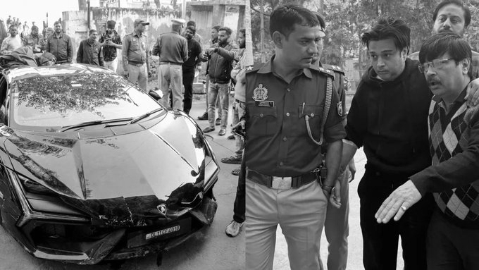 Kanpur Crash: Lamborghini Released on Rs 8.3-Crore Security Bond
