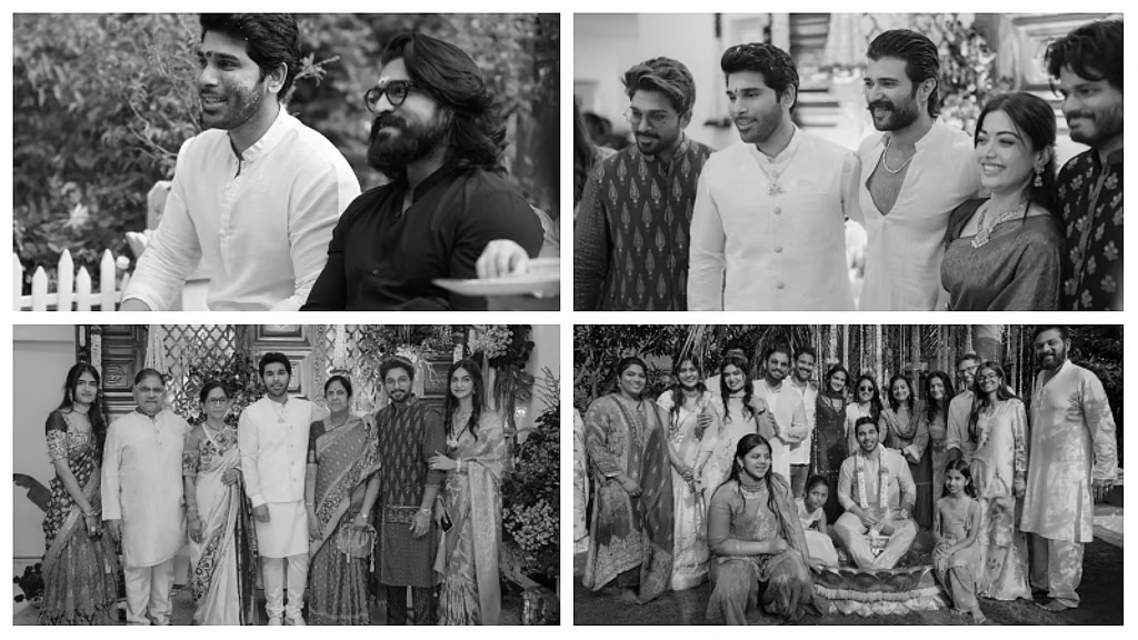 Allu Sirish’s wedding week begins with sacred pelli koduku ceremony