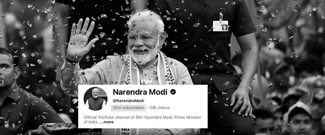 Modi’s YouTube channel crosses 30 million subscribers, becomes most-followed world leader