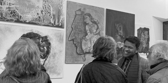 Sudarsan Pattnaik Showcases ‘Jugalbandi’ Series at Contemporary Venice 2026