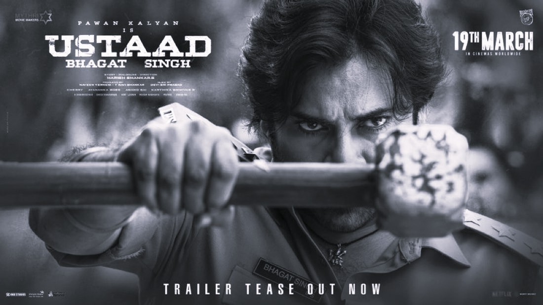‘Ustaad Bhagat Singh’ teaser released: Power Star Pawan Kalyan steals the show