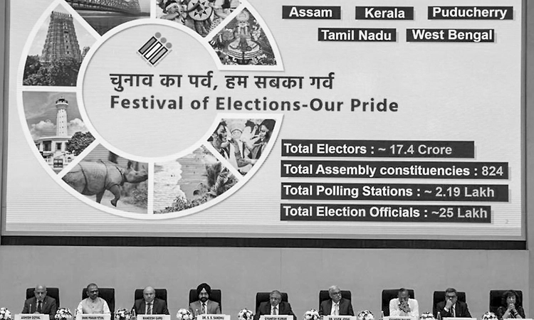 EC announces election schedule for 4 states, Puducherry: 824 seats, 17.4 crore voters across 5 regions, code in force