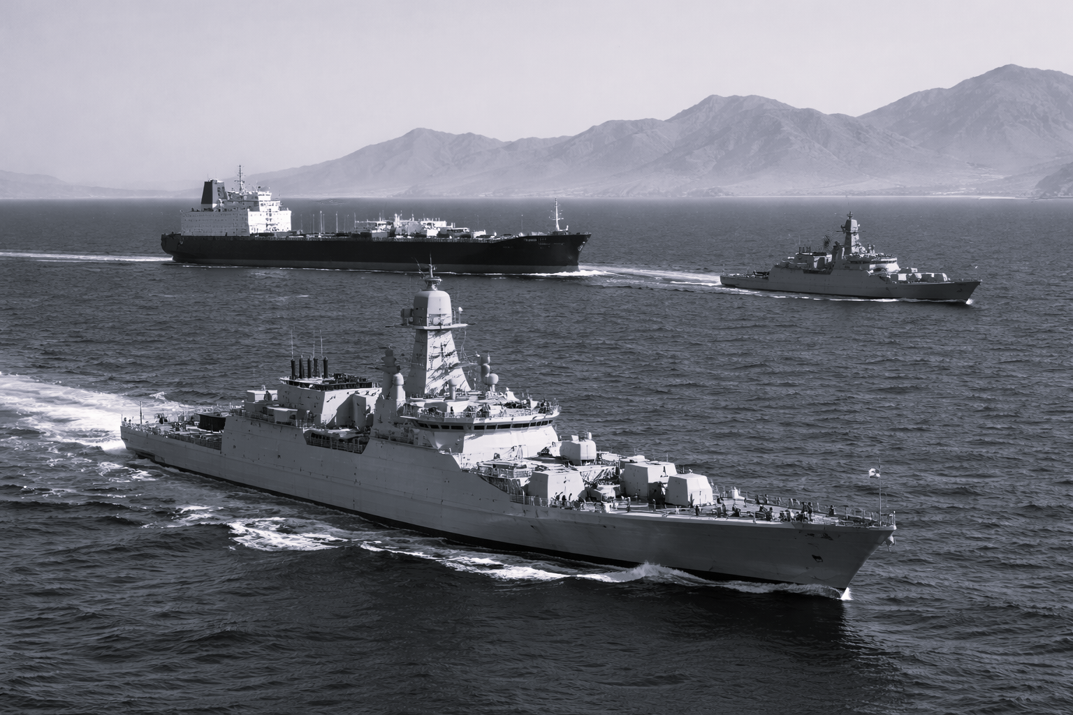 Indian Navy Escorts Vessels Through Strait of Hormuz Amid Rising Tensions