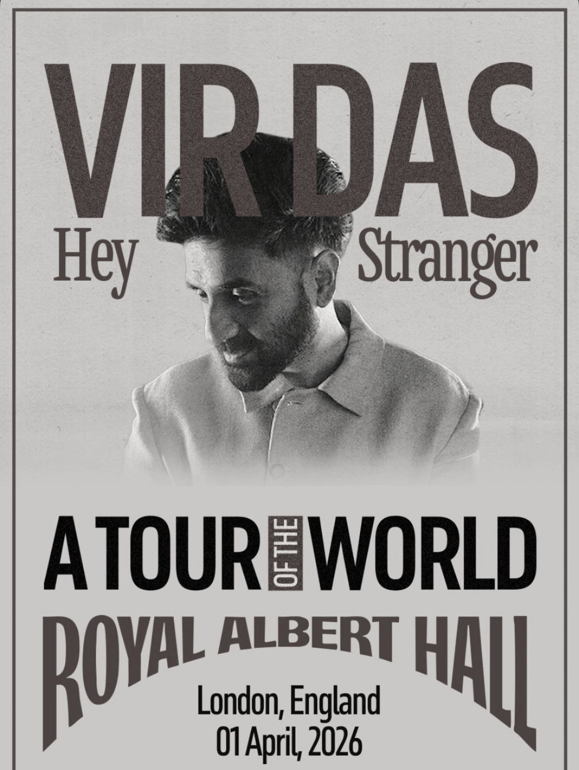 Vir Das takes ‘Hey Stranger’ world tour to global stage, set for Royal Albert Hall debut
