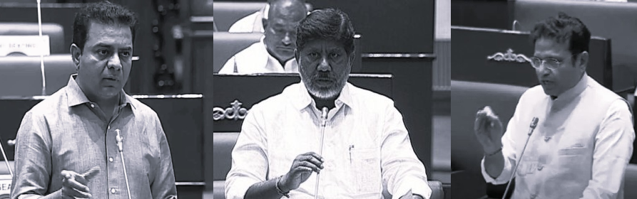 Telangana Assembly Turns Turbulent Amid KTR-Speaker Clash and Musi Row