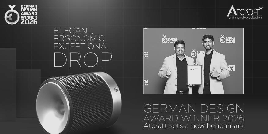 Indian brand Atcraft wins global honour for ‘Drop’ handle design