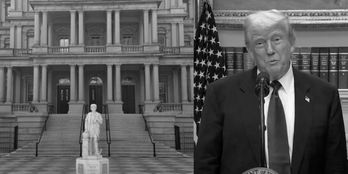 Trump installs Christopher Columbus statue near White House despite criticism