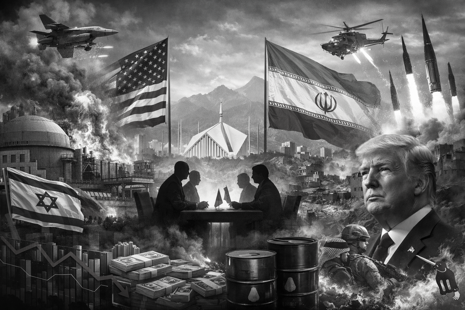 Middle East war day 28: Heart of Tehran shattered, Arak nuclear site hit, Iran firestorms Gulf energy hubs