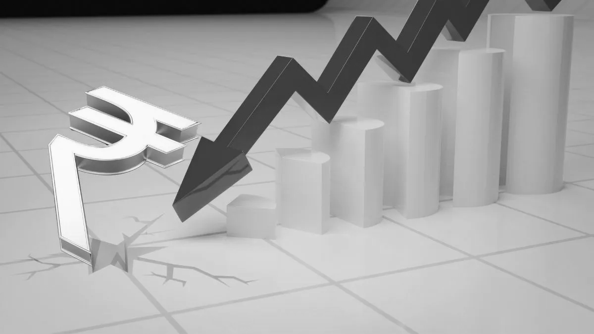 Currency crisis and equity sell‑off: INR falls to record low of ₹94.70, markets in red