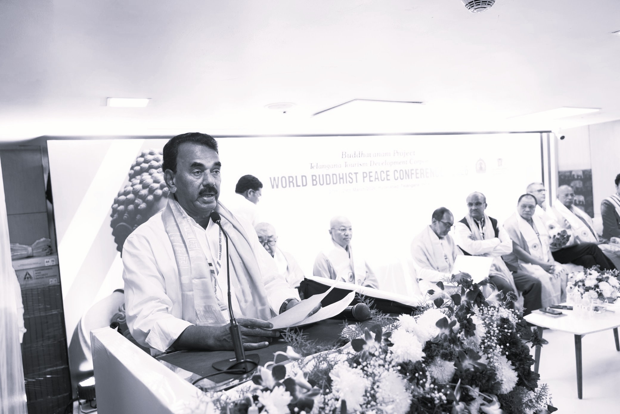 Minister Jupally Krishna Rao Receives International “Peace” Award