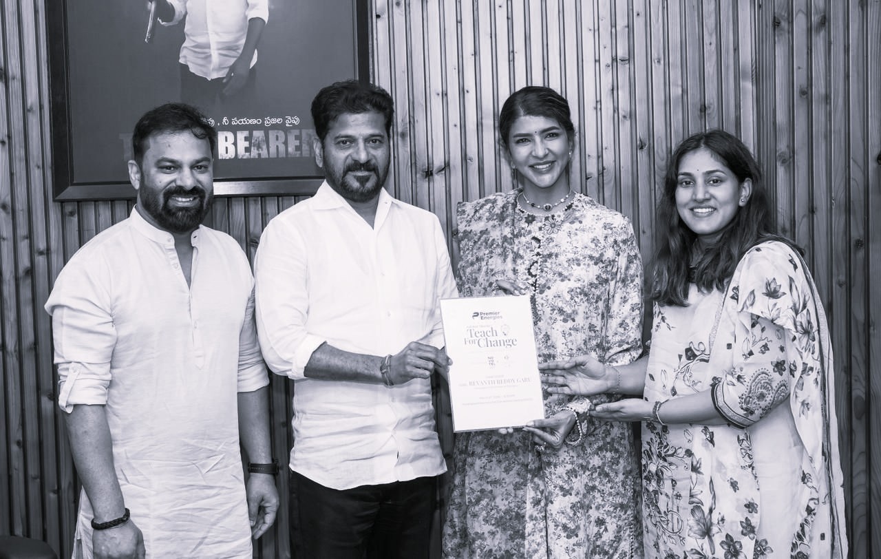 Manchu Lakshmi Meets CM Revanth Reddy on ‘Young India’ School Collaboration