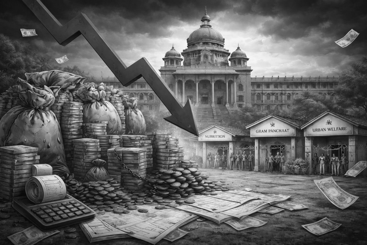 Subsidy Surge Pressures Karnataka Budget, CAG Flags Cuts to Key Sectors