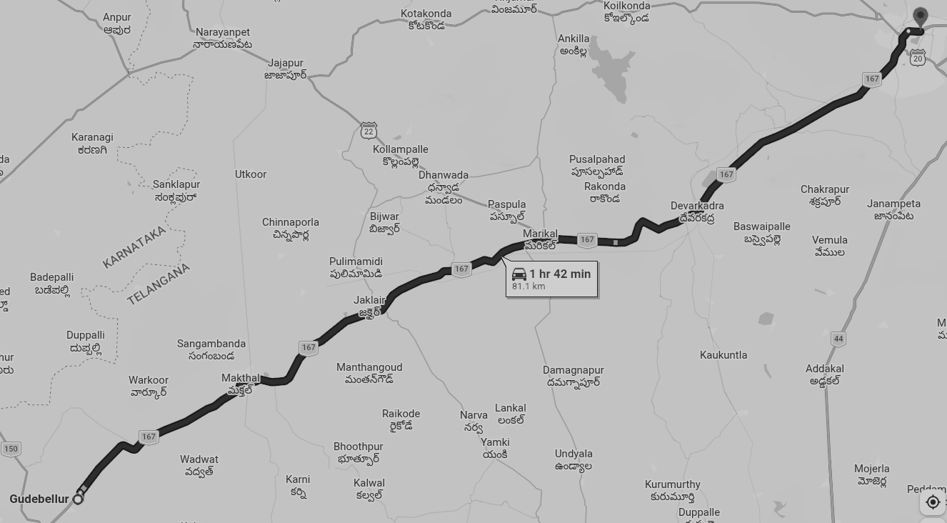 NHAI Awards ₹1,734 Cr Contract for NH-167 Four-Laning in Telangana