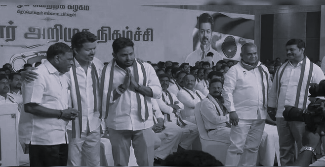 డ్రైవర్ కొడుకు నుంచి టీవీకే అభ్యర్థి వరకు.. వైరల్ వీడియో వెనుక కథ