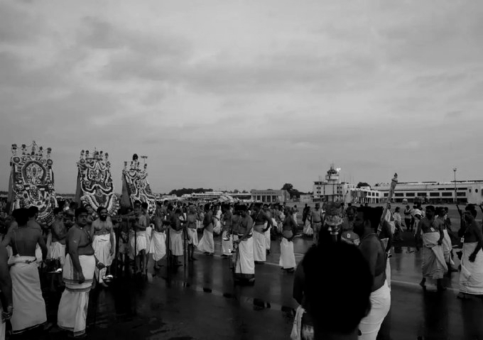 Flights halted at Thiruvananthapuram Airport for centuries-old temple ritual